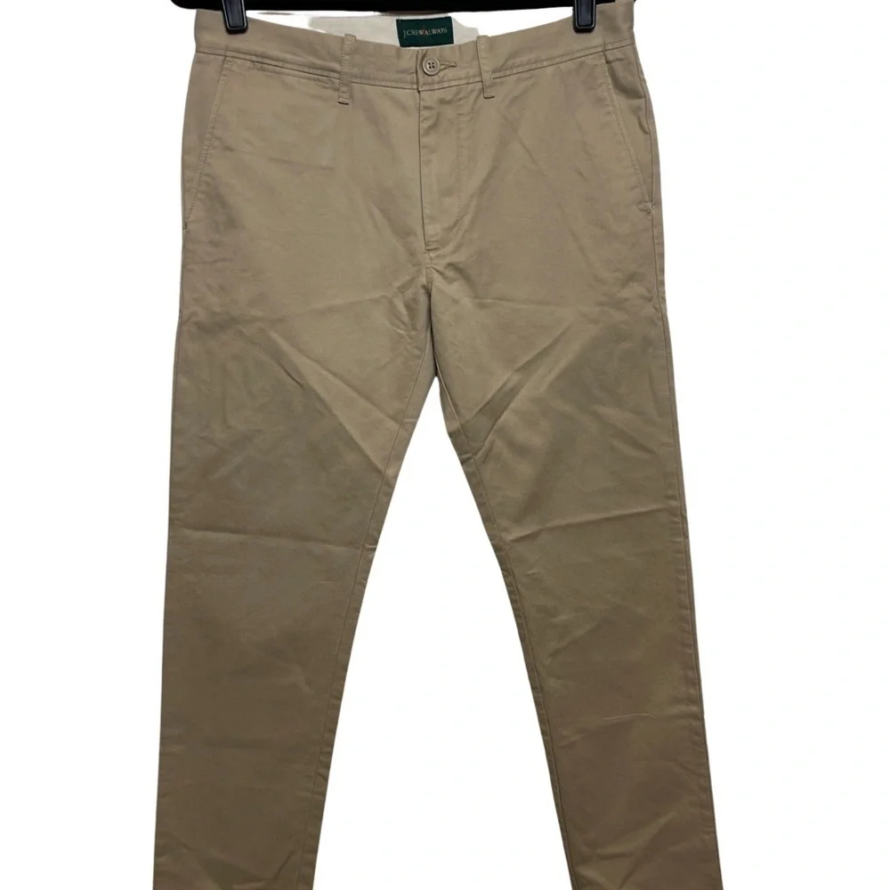 NWT J Crew 484 slim khakis Size 30x20